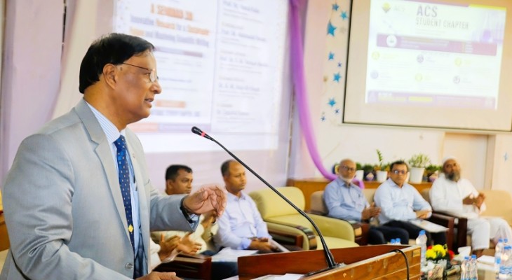 যবিপ্রবিতে বৈজ্ঞানিক  লেখালেখিতে দক্ষতা অর্জন বিষয়ক সেমিনার